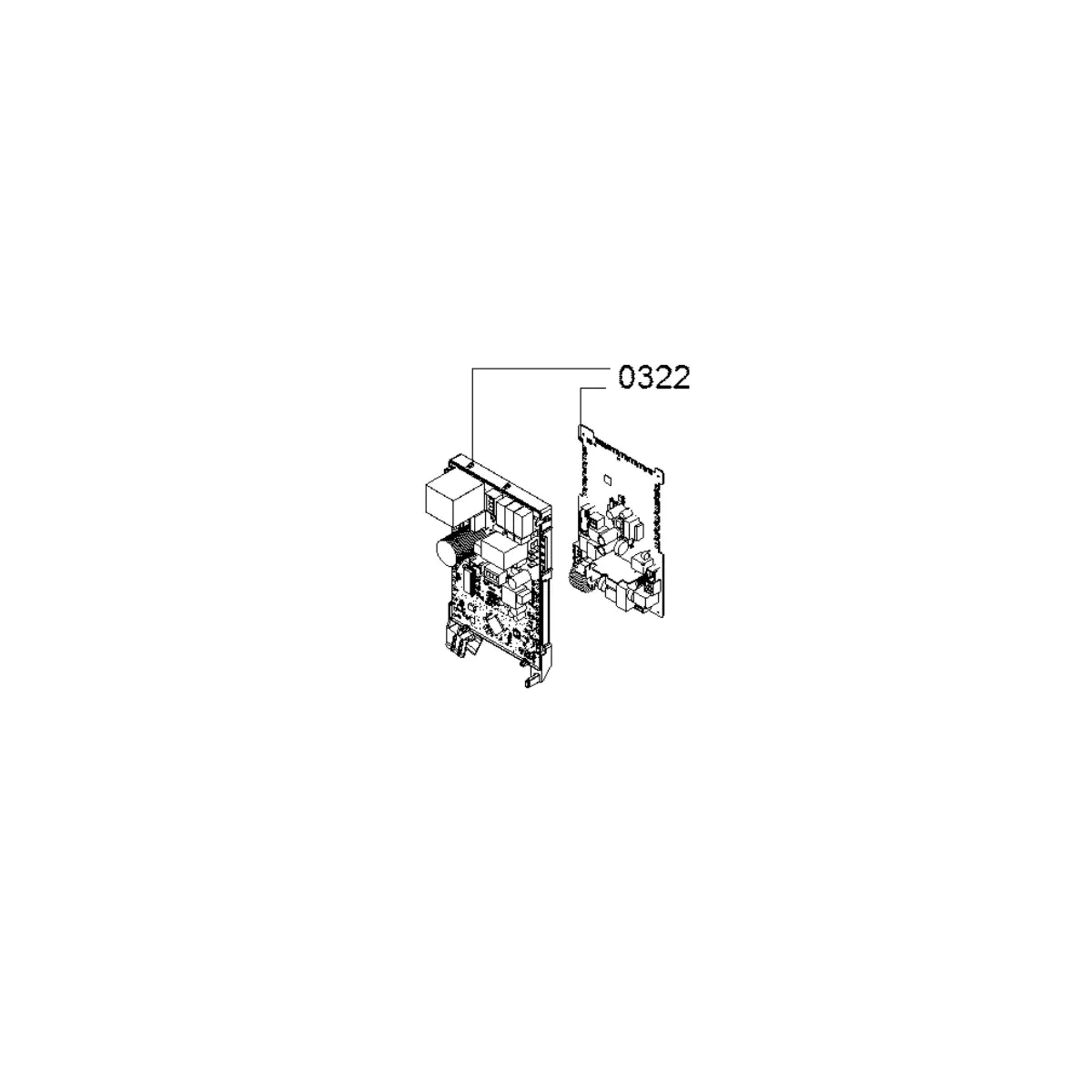 Module de puissance pour lave-linge Siemens 12033820