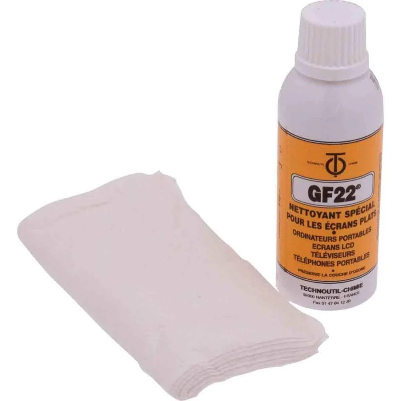 Bombe nettoyante GF22 pour écran LCD - PC portable / 125 ml