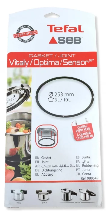Joint cocotte inox SEB OPTIMA CLASSIC 8L - COCOTTE MINUTE