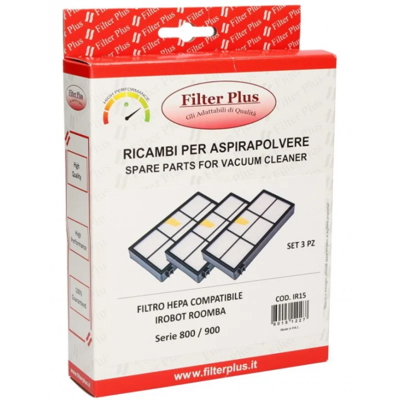 Pack de 3 filtres pour Roomba Série 800 et 900 - Promos
