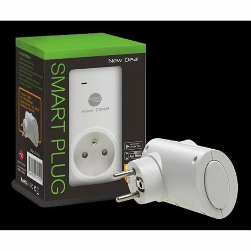 Prise connectée New Deal Smart Plug Eco + speco+fr - Promos