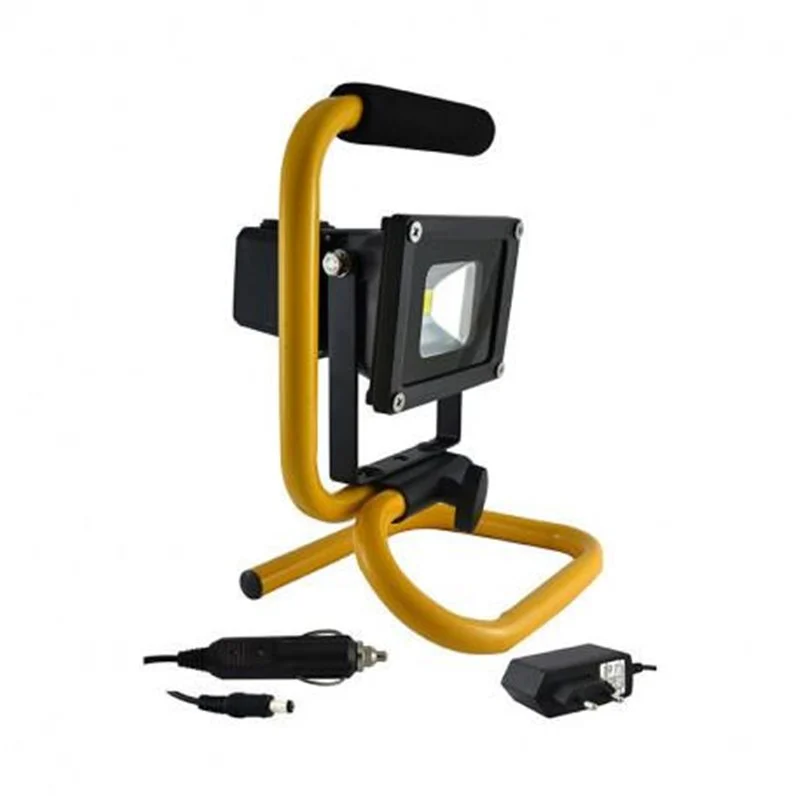 Projecteur extérieur LED portatif 10W 6000K - Promos