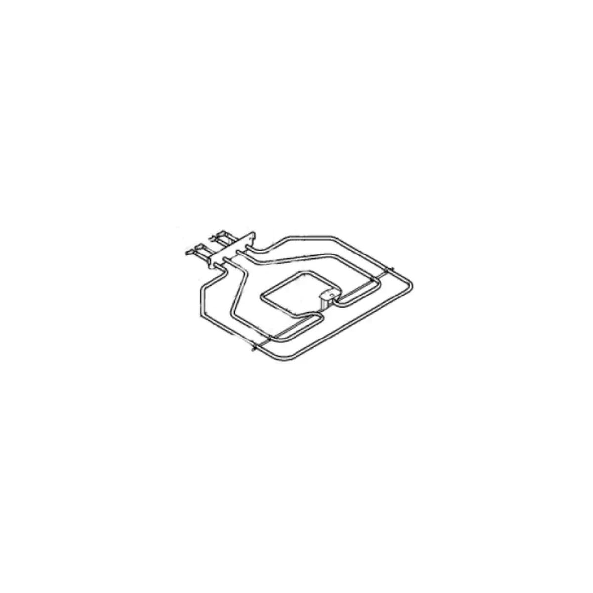 Résistance de grill / Voute 472682 688620 Bosch Neff Siemens - Viva
