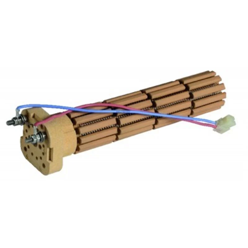 Résistance stéatite 1200W - Diam 47 barillet tête carrée câblée De Dietrich 060485