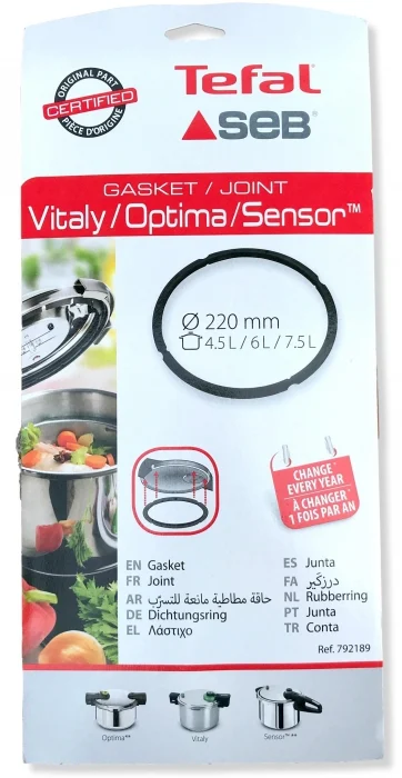 Joint couvercle pour cocotte SEB SAFE 2 6L INOX - COCOTTE MINUTE