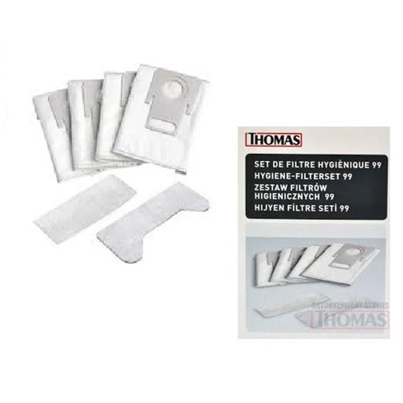 Set de filtre hygiénique 99 Thomas 787246 - Promos