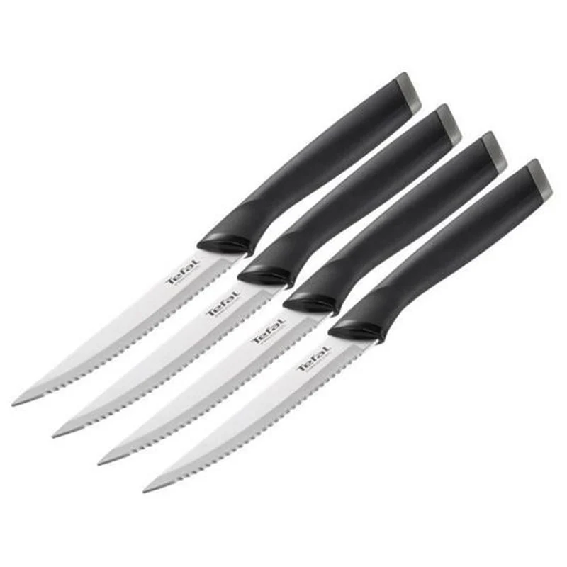 Set de4 couteaux à steak 12cm inox - Promos