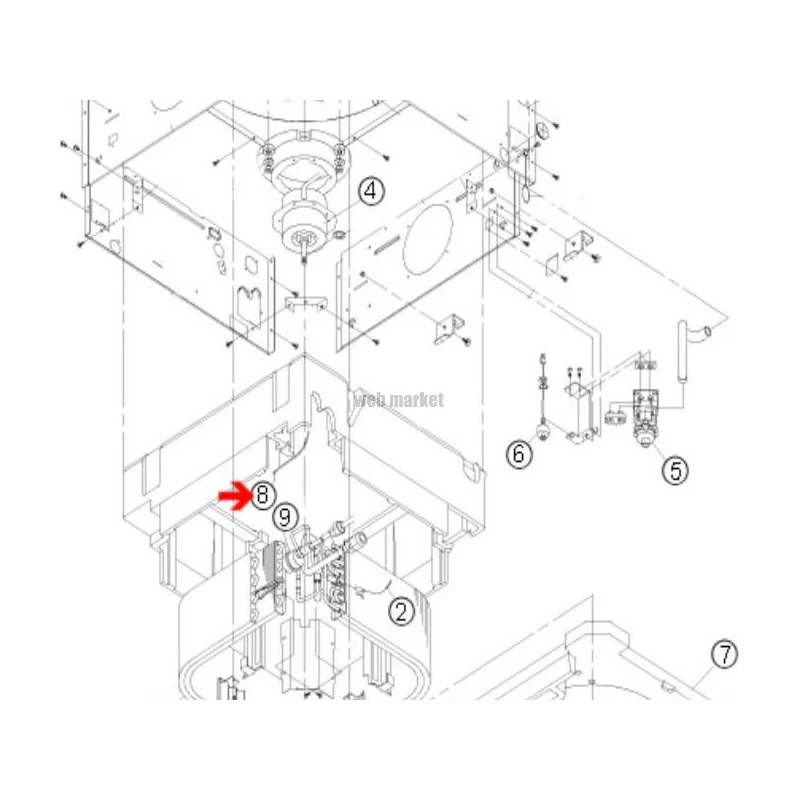 Sonde de soufflage - Pièce de rechange origine fabricant