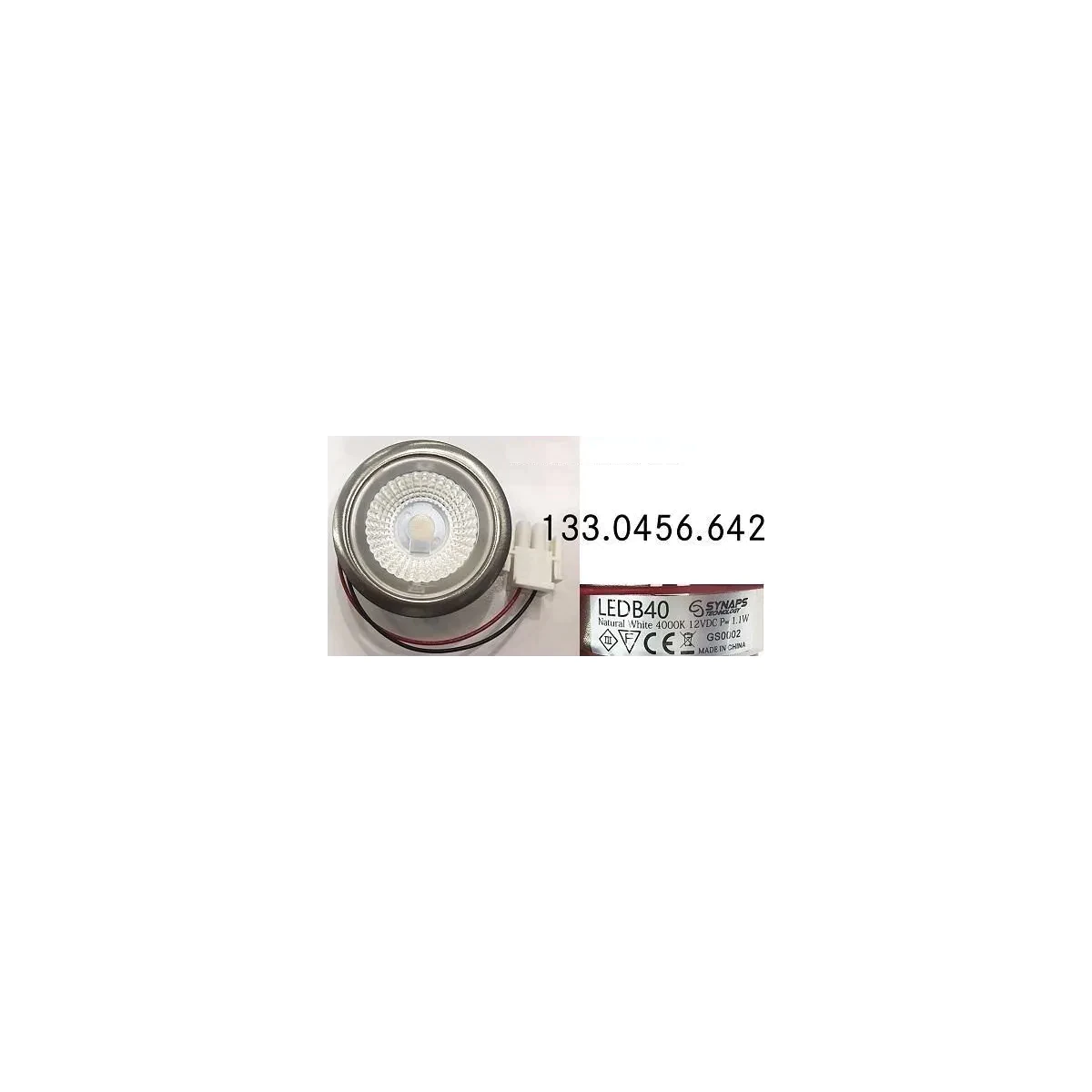 Spot led S1001 LED B 4000K 133.0456.642 - Franke
