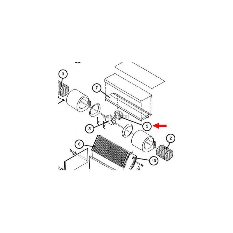 SUPPORT MOTEUR - FUJITSU ATLANTIC