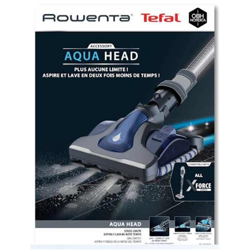 Tête d'aspiration Aqua Head et 2 lingettes - Promos