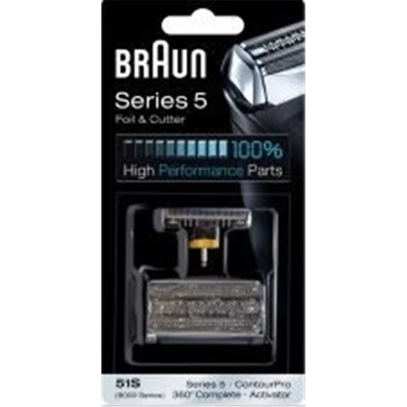 Combi-pack CP51S Braun – pour rasoir électrique Braun Série 5 Version 2008 / Activator / 360 complete – 5643761