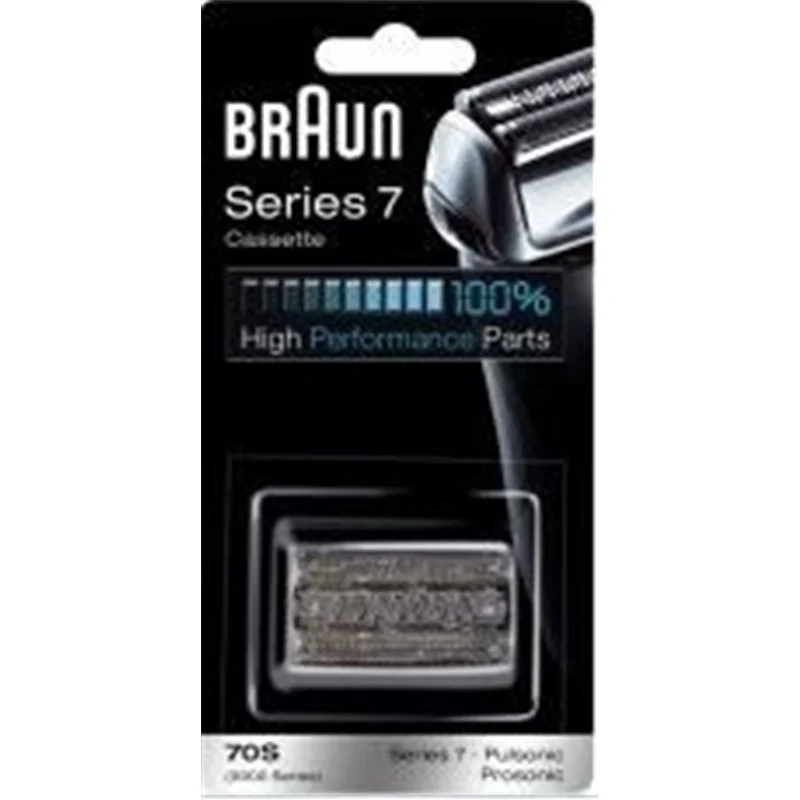 Cassette 70S Braun – pour rasoir électrique Braun Série 7 Pulsonic – 5671760 - Promos