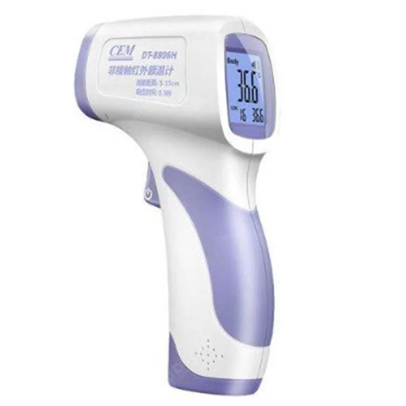 Smart Thermomètre Infrarouge sans Contact Instruments de Mesure de Température Laser - Promos