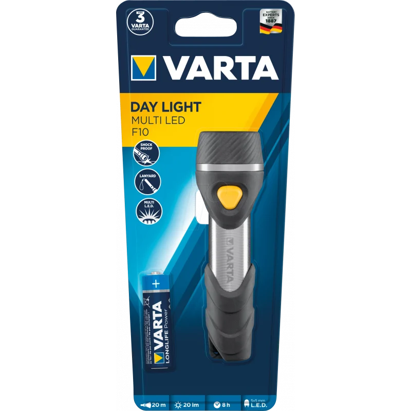 Torche Led Day Light F10 Varta - Promos