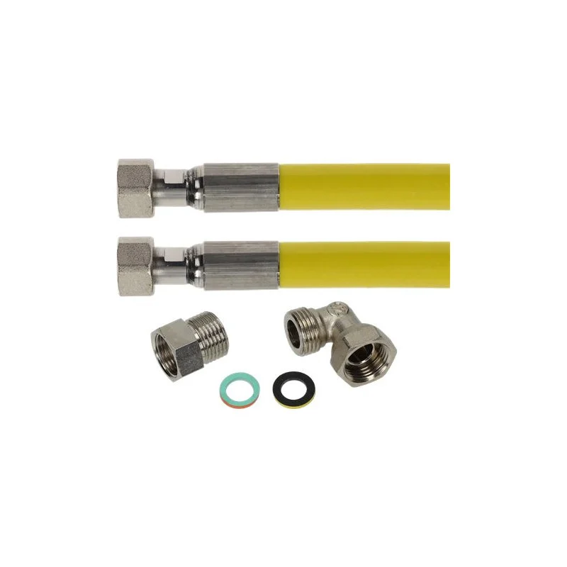TUYAU FLEX. GAZ TUBOGAZ ø 1/2"FF 1250 mm-8003449221