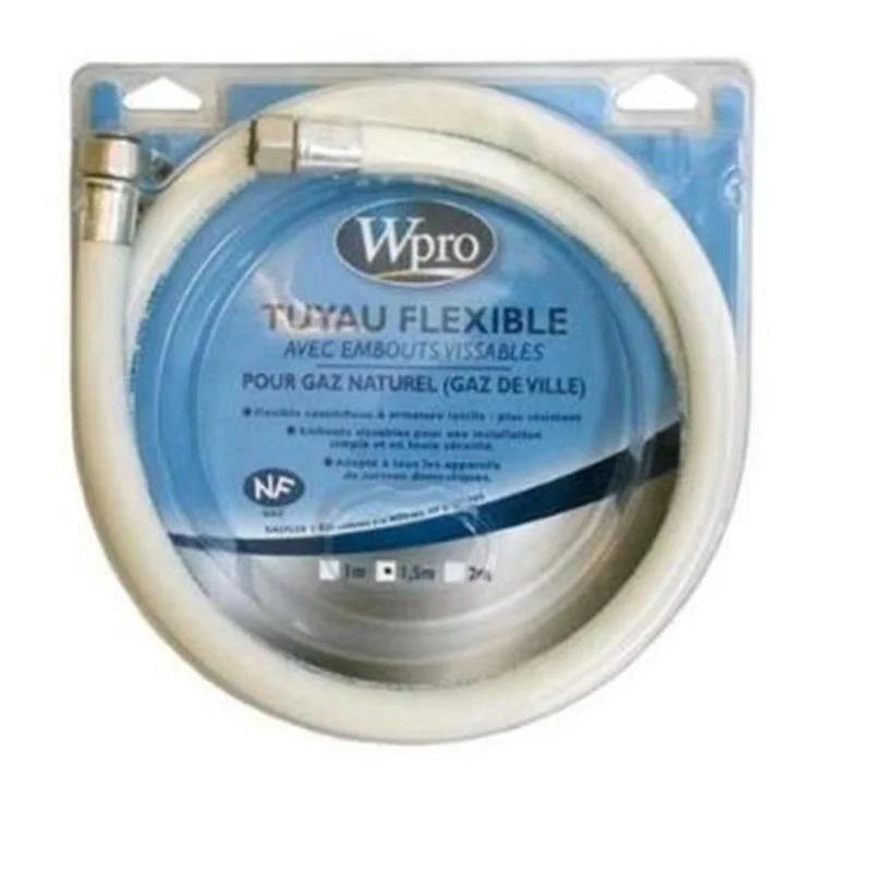 Tuyau gaz naturel longueur 1,50m à visser garantie 10 ans - Promos