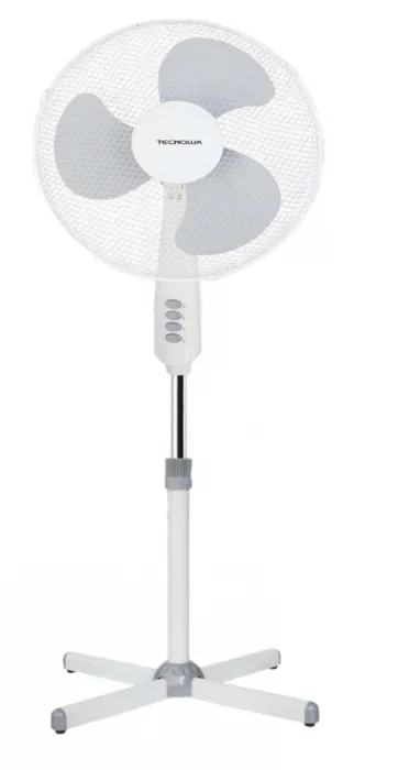 Ventilateur 40cm sur pied 1m20 - Blanc