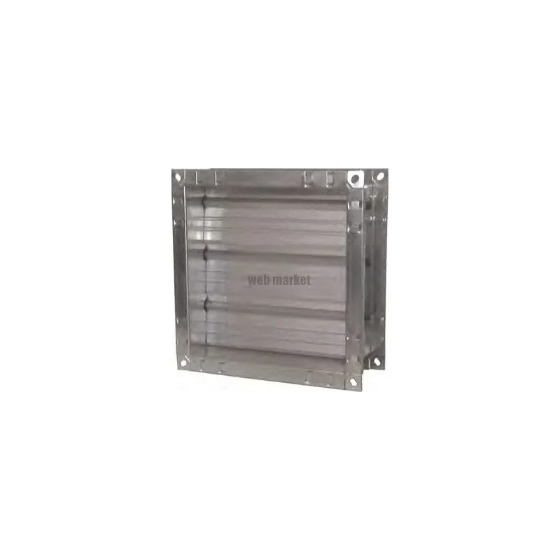 VOLET DE SURPRESSION POUR GAINE - PAS D'AILETTES 100MM
