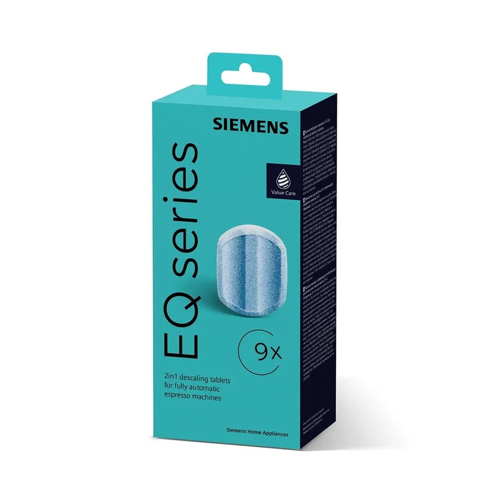 Pastilles détartrantes 2-en-1 (9x36gr) Siemens EQ. Séries 00312440 / 00312290 / TZ80032A