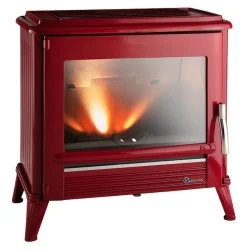 Poêle à bois INVICTA MODENA P917547 rouge