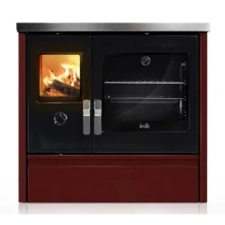 CUISINIERE A BOIS DEVILLE C086AB03 MELISSE 90 BORDEAUX