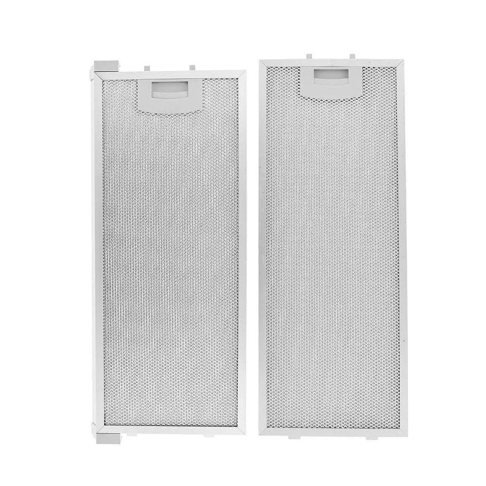 Filtre à graisse en métal (2pcs) set d'origine Siemens 352812 + 352813 - AllSpares