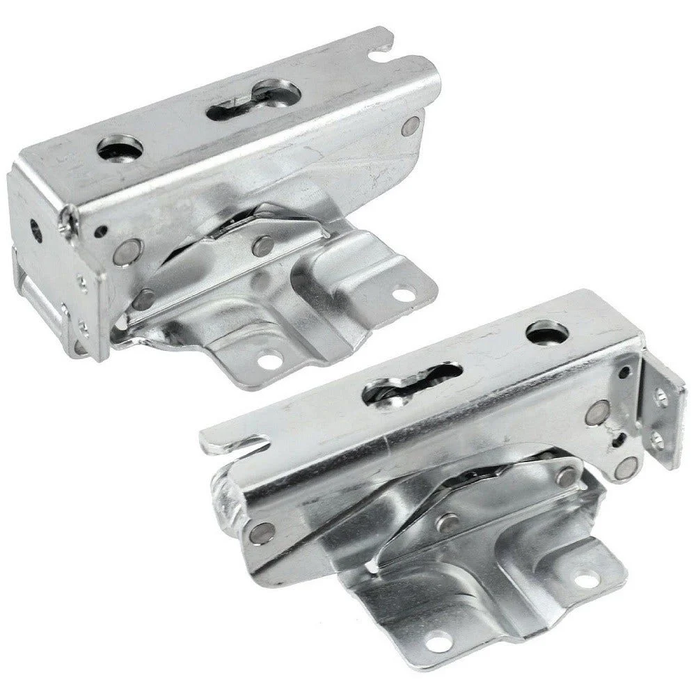 Jeu de charnières pour réfrigérateurs ou congélateurs encastrés (2pcs) 481147 / 00481147 par AllSpares - WPRO