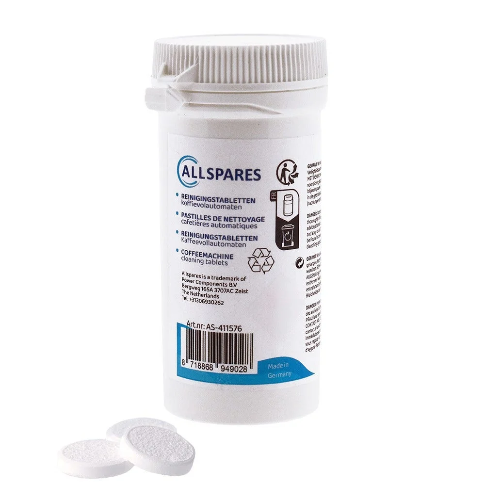 Pastilles nettoyantes (30pcs pour 9 mois) Philips / Saeco CA6704 pour machine à café par AllSpares