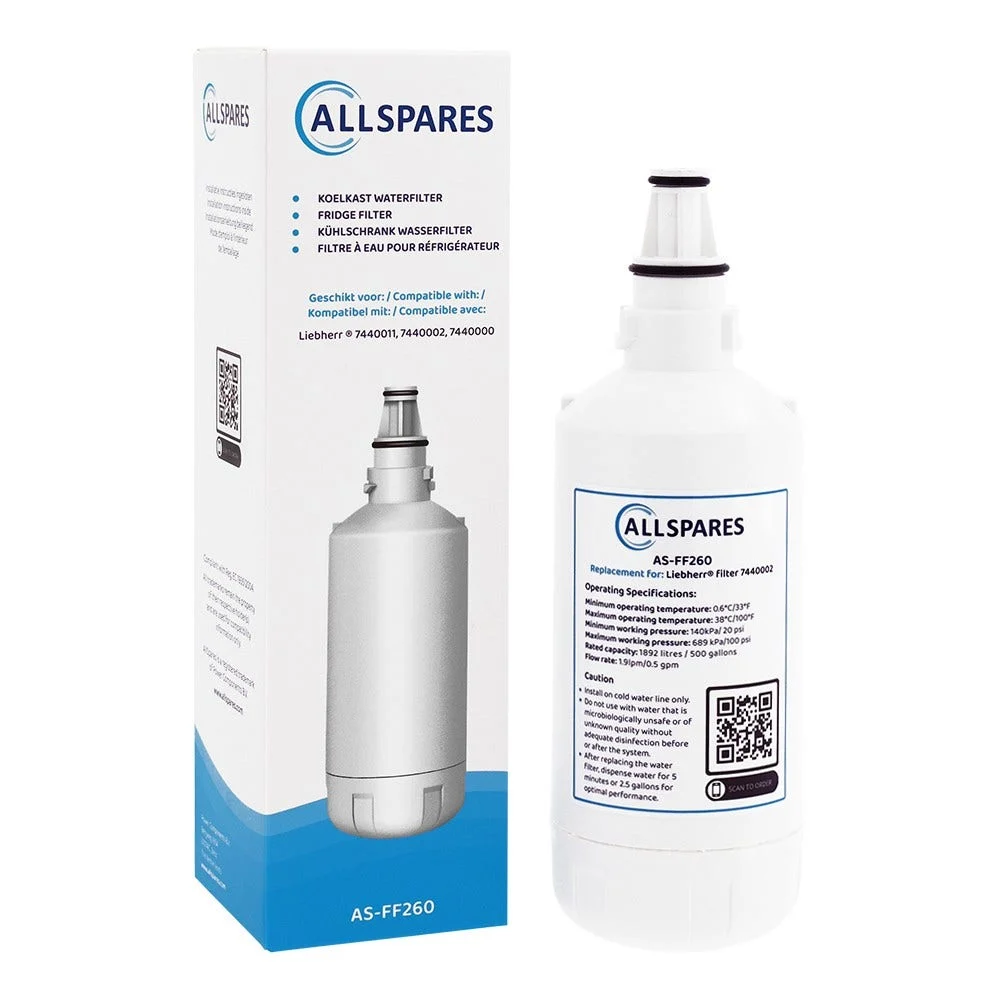 Filtre frigo Liebherr 7440002 par AllSpares - WPRO