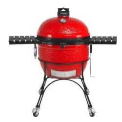 barbecue charbon de bois kamado joe bj24rhc big joe ii