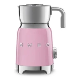 Chocolatière et mousseur de lait SMEG MFF11PKEU rose