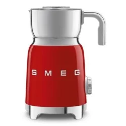 Chocolatière et mousseur de lait SMEG MFF11RDEU rouge
