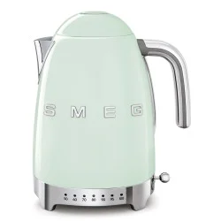 bouilloire smeg klf04pgeu vert d'eau