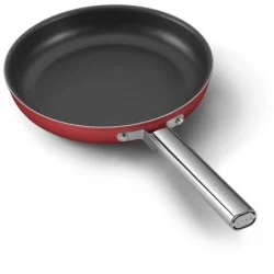 poêle smeg ckff2801rdm rouge mat