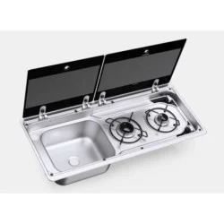 Combiné plan de cuisson gaz et évier DOMETIC MO9722L 9600037322
