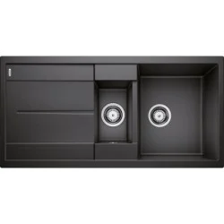 EVIER À ENCASTRER BLANCO 525928 METRA 6 S NOIR