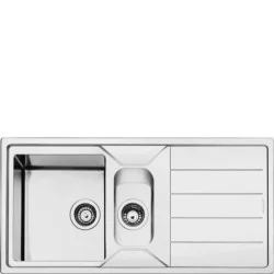ÉVIER À ENCASTRER SMEG LDR102-2