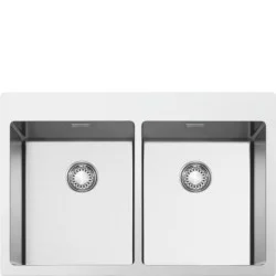 ÉVIER À ENCASTRER SMEG VR12S3434RS