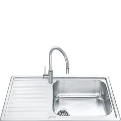 EVIER ENCASTRABLE SMEG LGM861S-2