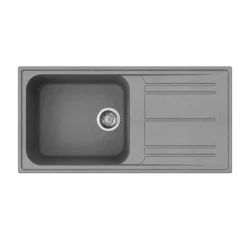 évier granit encastrable smeg LZ150CT ciment
