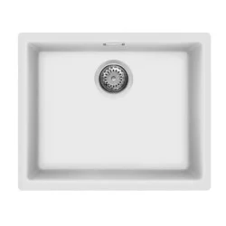 évier granit smeg VZP56B blanc