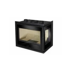 insert à bois lacunza adour 600 cld verre côté droit