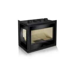 insert à bois lacunza adour 600 cli verre côté gauche