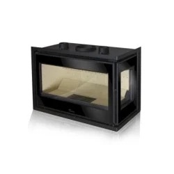 insert à bois lacunza adour 700 cld verre côté droit