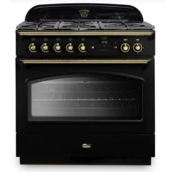 PIANO DE CUISSON FALCON CLAS90FXDFBL/B-EU NOIR LAITON