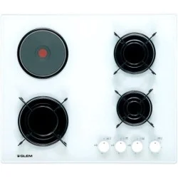 Plaque mixte GLEM GV647WH