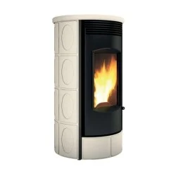 poêle à granulés DEVILLE PIRANGA C077FG-02-IBC9 CRÈME