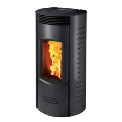 POÊLE À GRANULÉS DEVILLE ROSELIN C077FE-06-IK8 NOIR