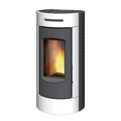 POÊLE À GRANULÉS DEVILLE TANGARA C077FC-01-IBC6 BLANC